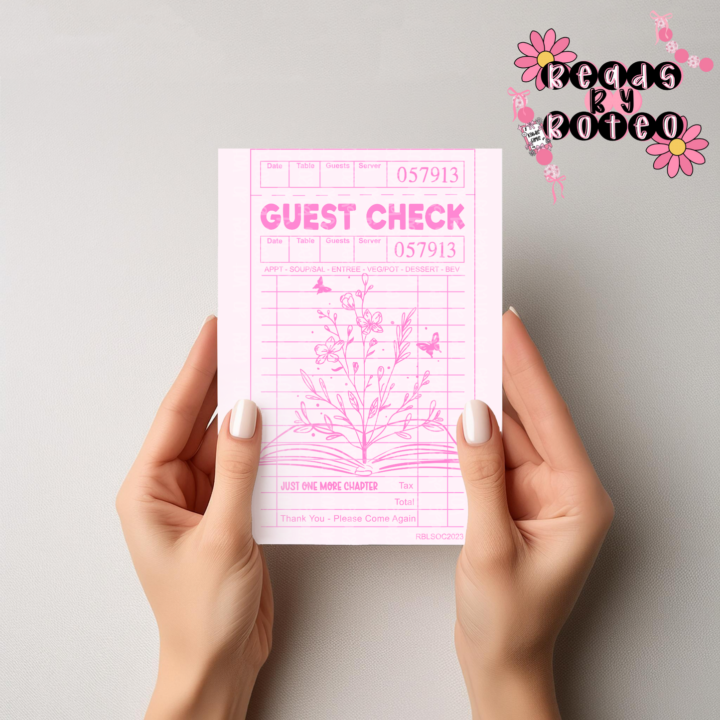 Kindle Insert - Just One More Chapter