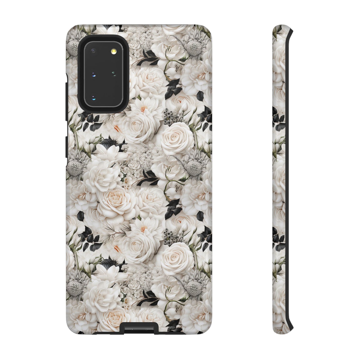 White Roses Phone Case