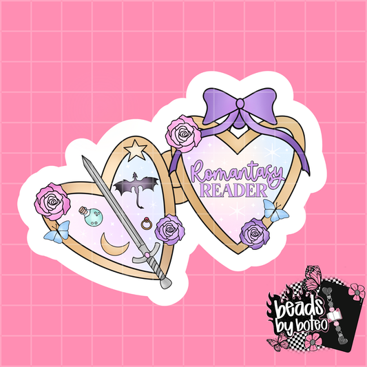 Stickers - Romantasy Reader Locket