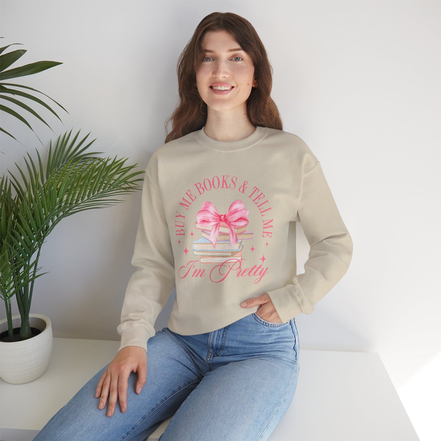 Buy Me Books Crewneck Sweatshirt