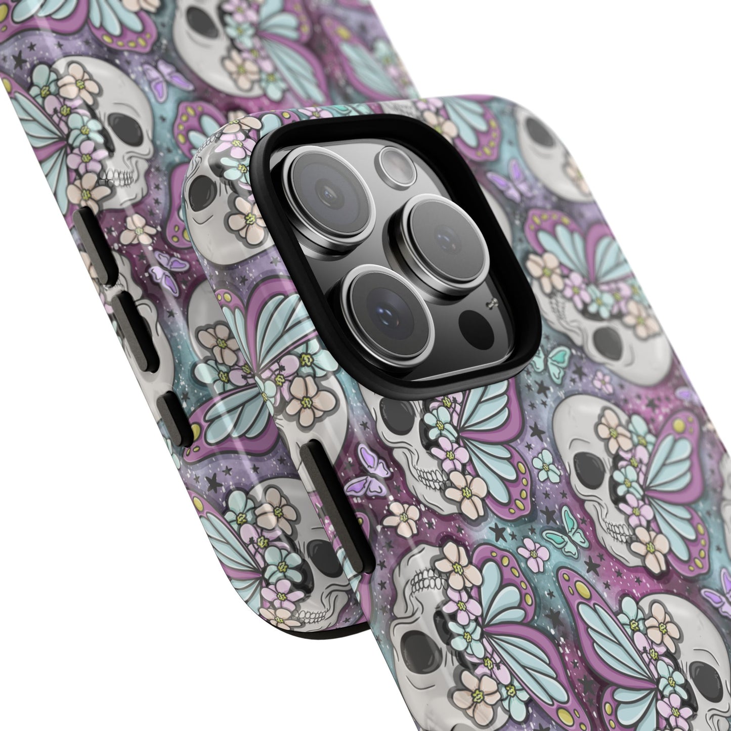 Butterfly Skull Phone Case