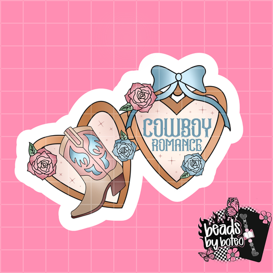 Stickers - Cowboy Romance Locket