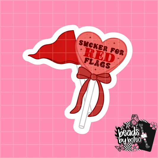 Stickers - Sucker for Red Flags
