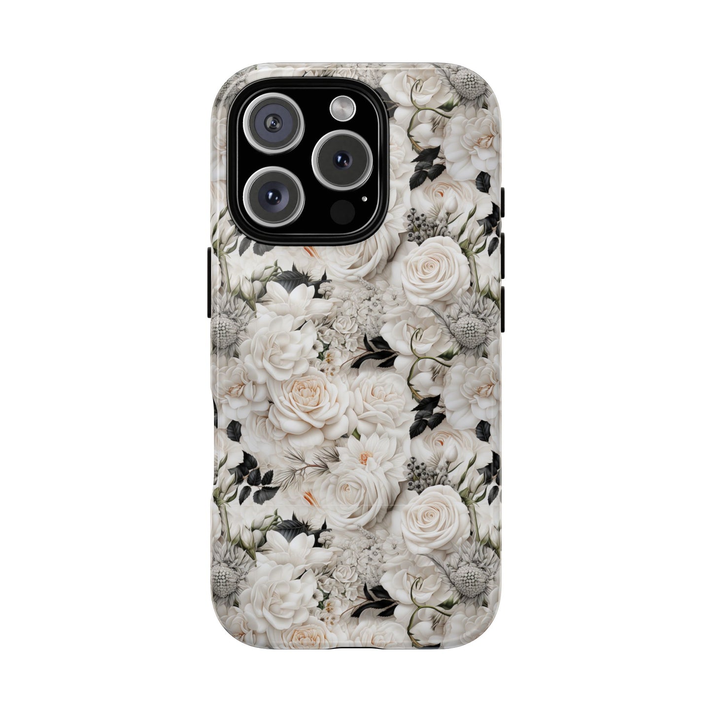 White Roses Phone Case