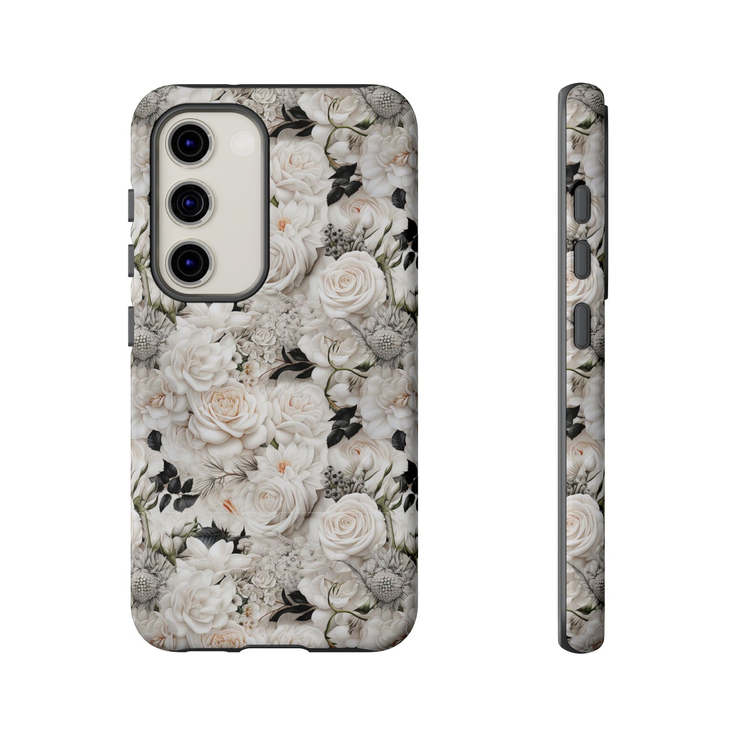 White Roses Phone Case