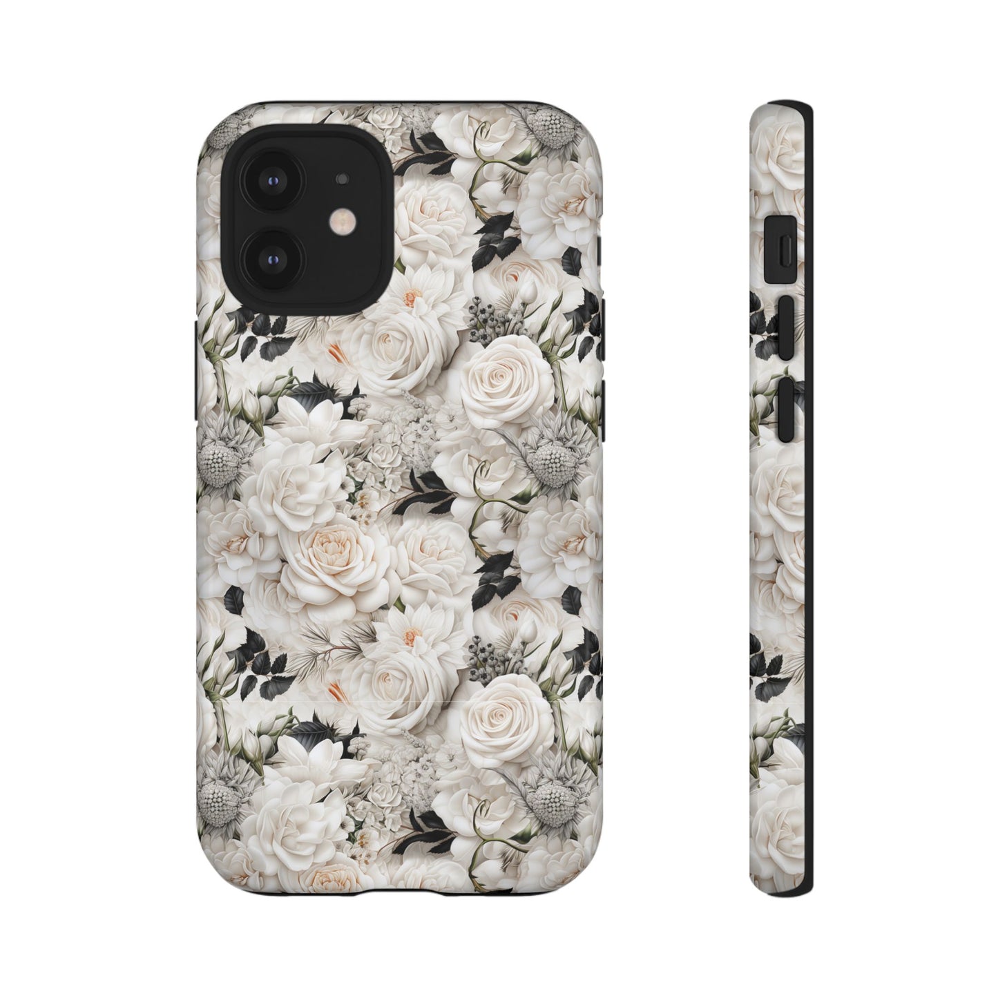 White Roses Phone Case