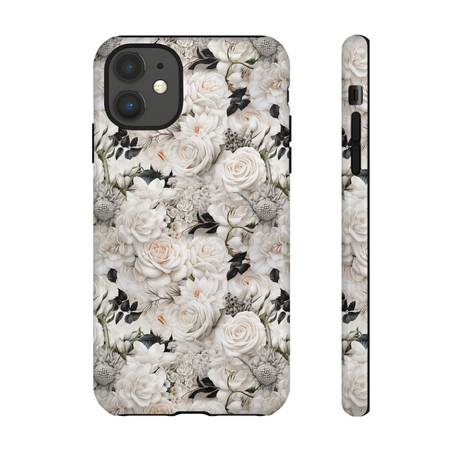 White Roses Phone Case