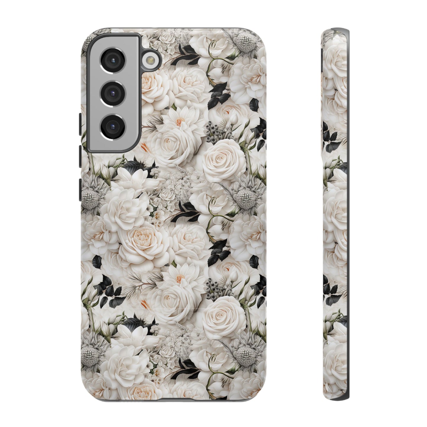 White Roses Phone Case