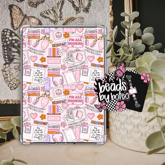 Kindle Insert - Bookish Girlie Collage