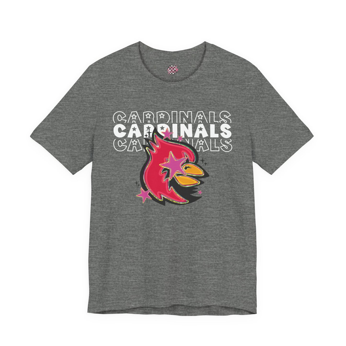 Preppy Retro Cardinals | Unisex Jersey Short Sleeve Tee