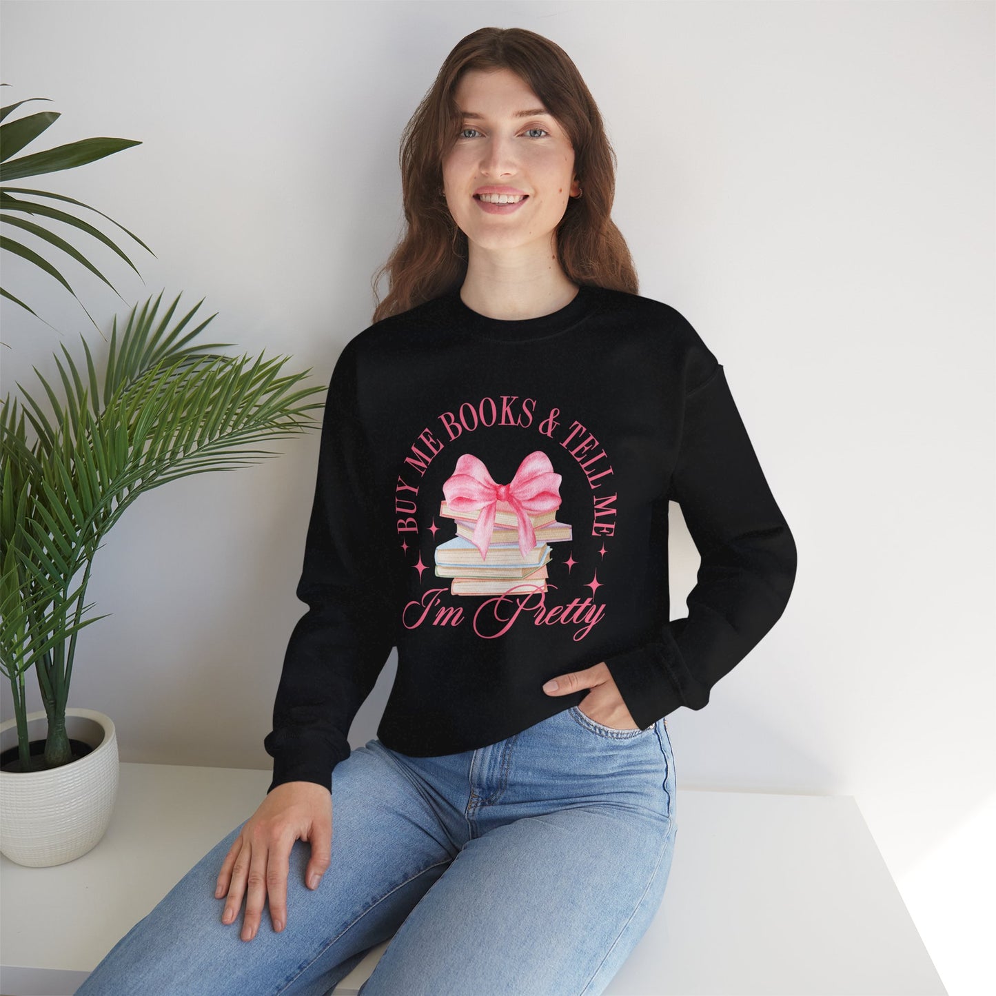 Buy Me Books Crewneck Sweatshirt