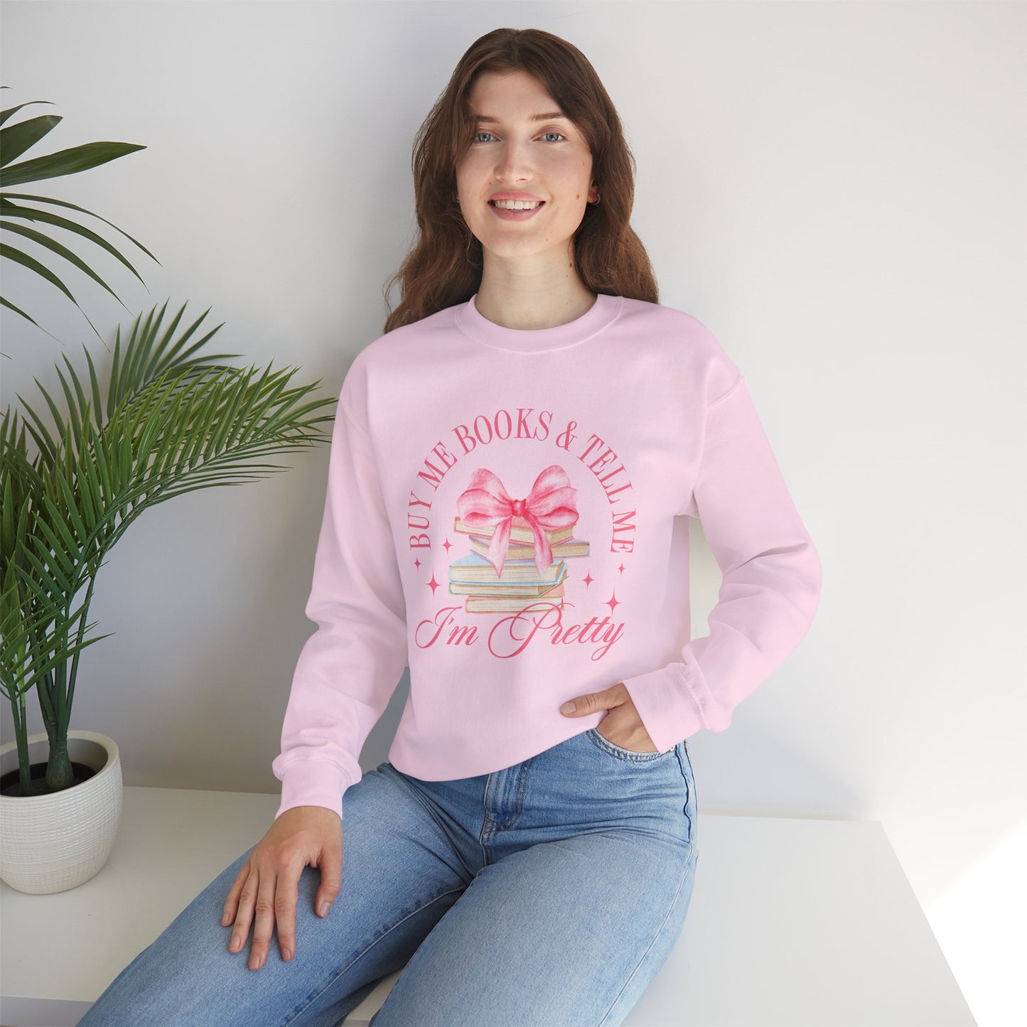 Buy Me Books Crewneck Sweatshirt