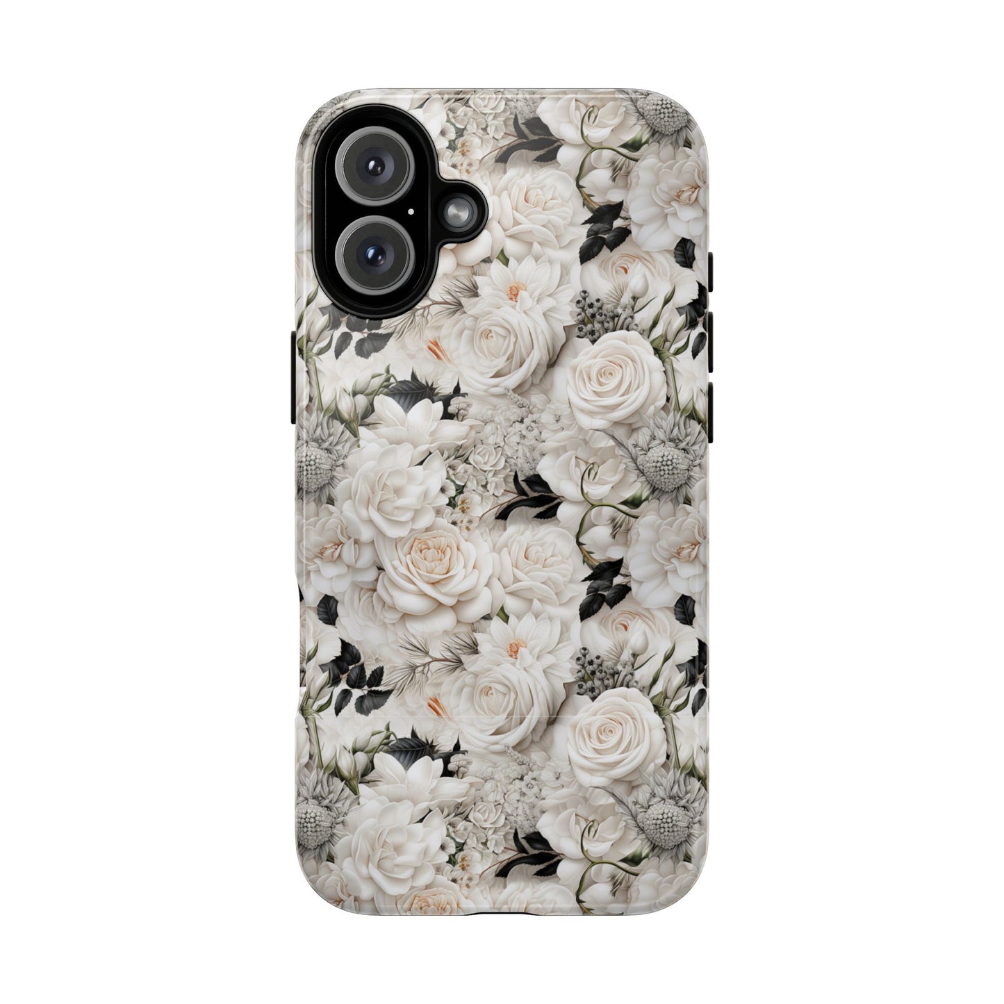 White Roses Phone Case