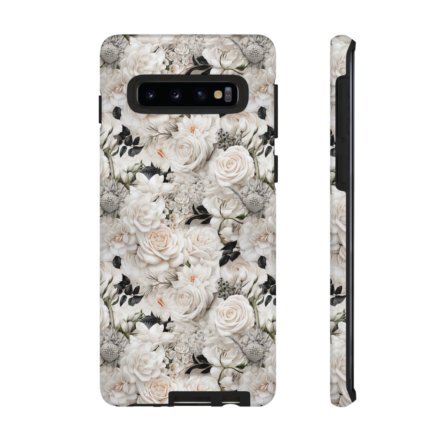 White Roses Phone Case