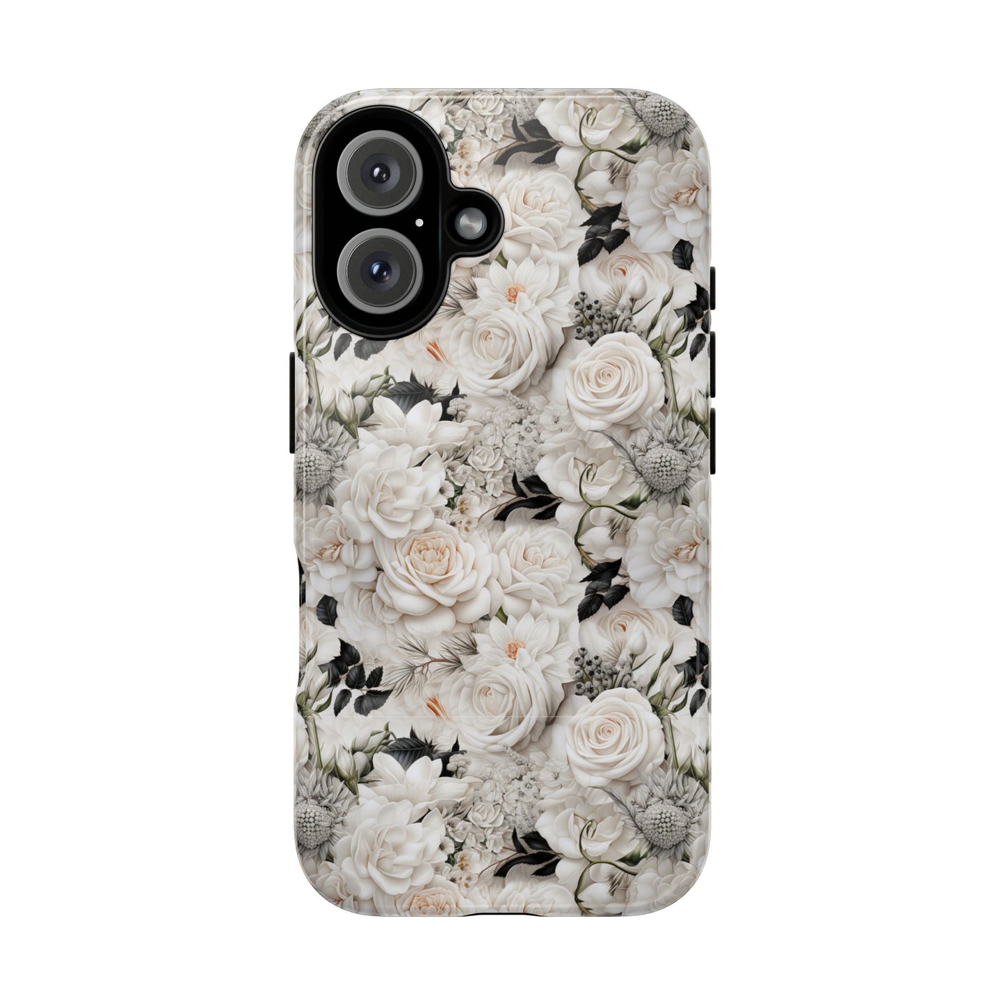 White Roses Phone Case