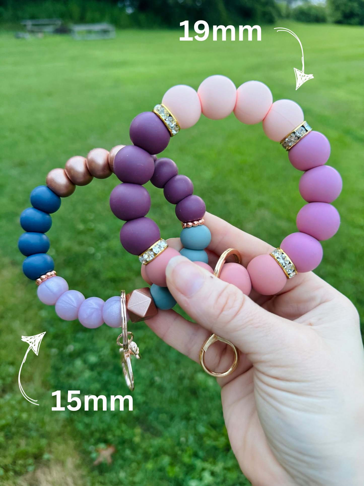 Pink Sangria Wristlet - Original Size