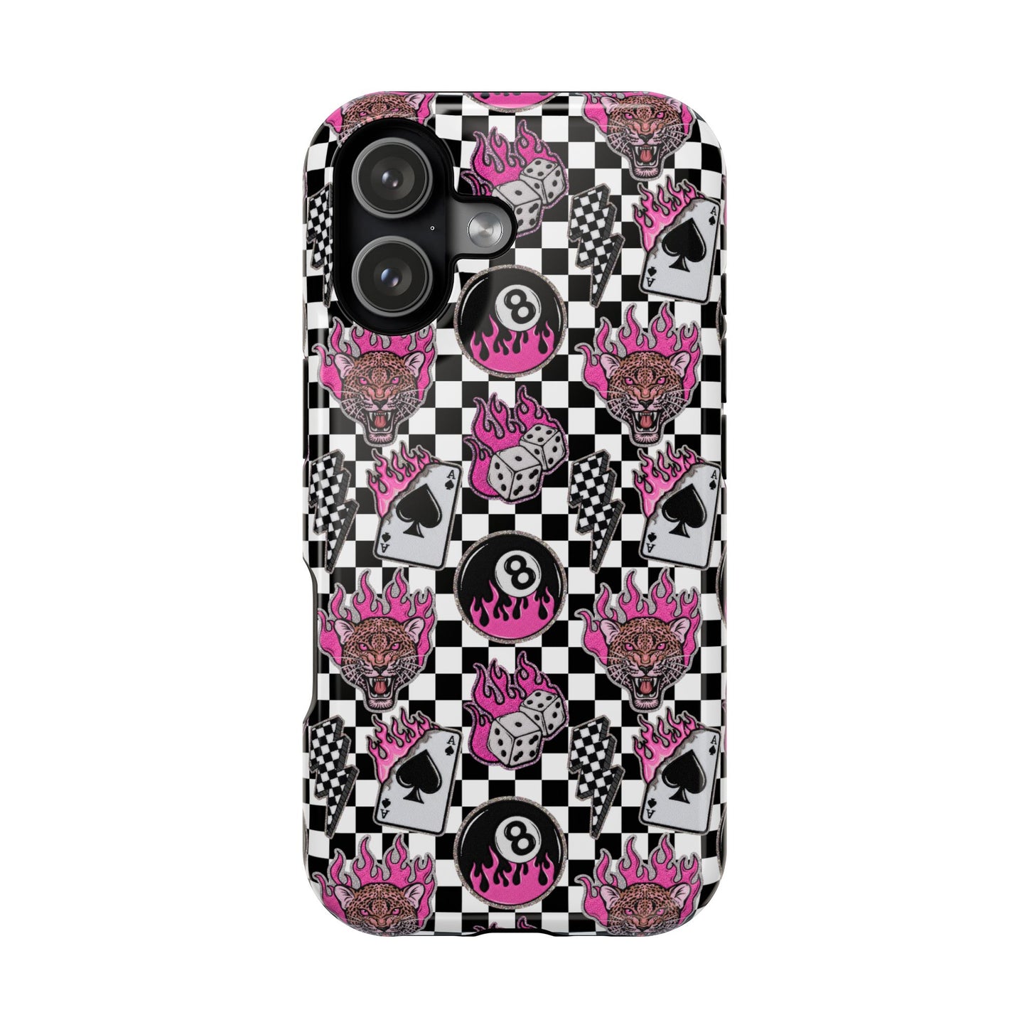 Western Faux Patch Magnetic Tough Case