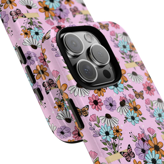 Purple Spring Floral Phone Case