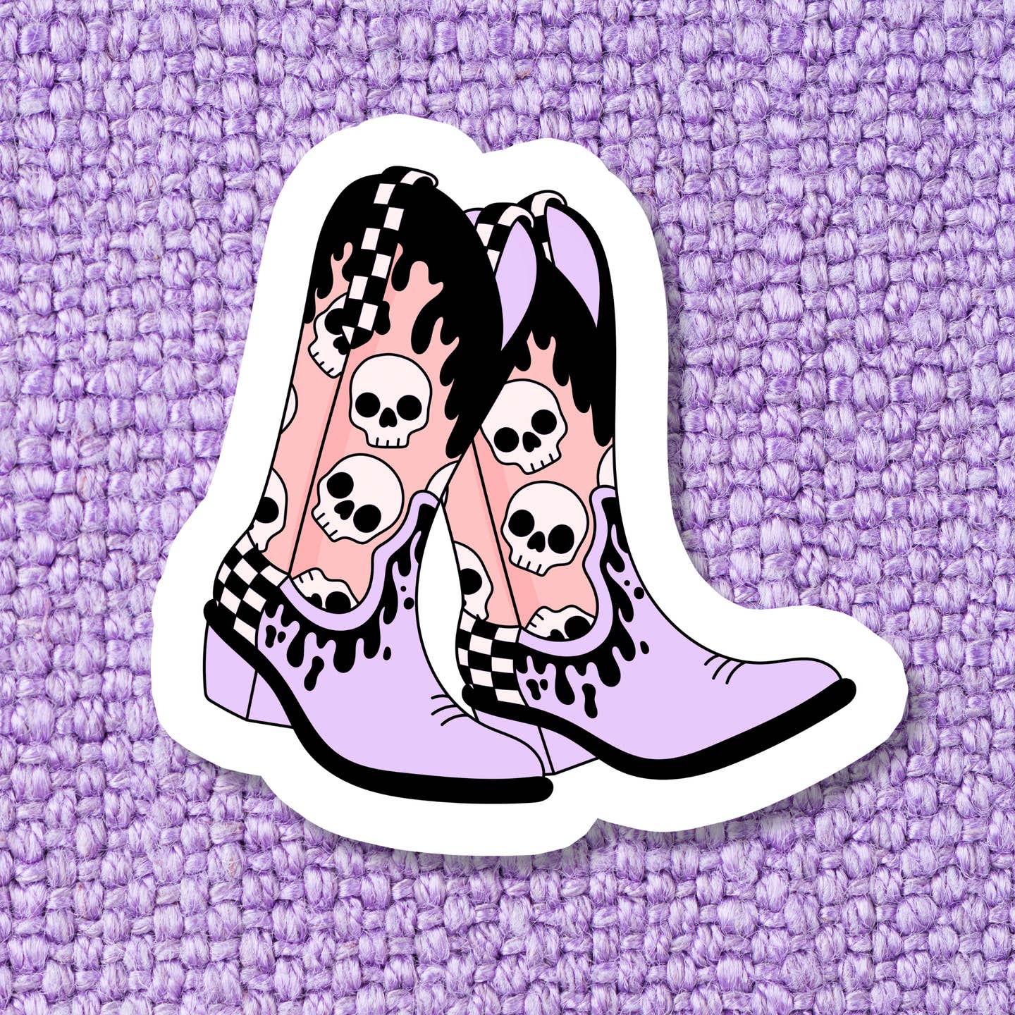 Stickers - Emo Cowboy (3")