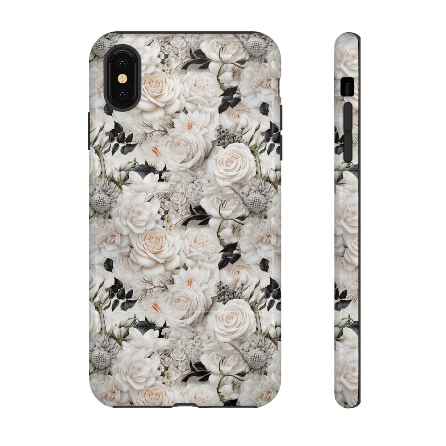 White Roses Phone Case