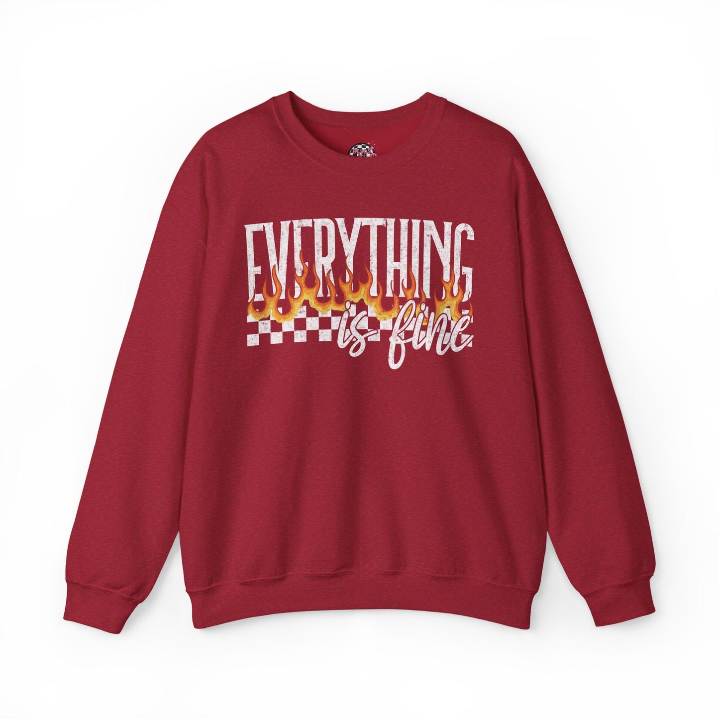 Everything is Fine Crewneck Sweatshirt