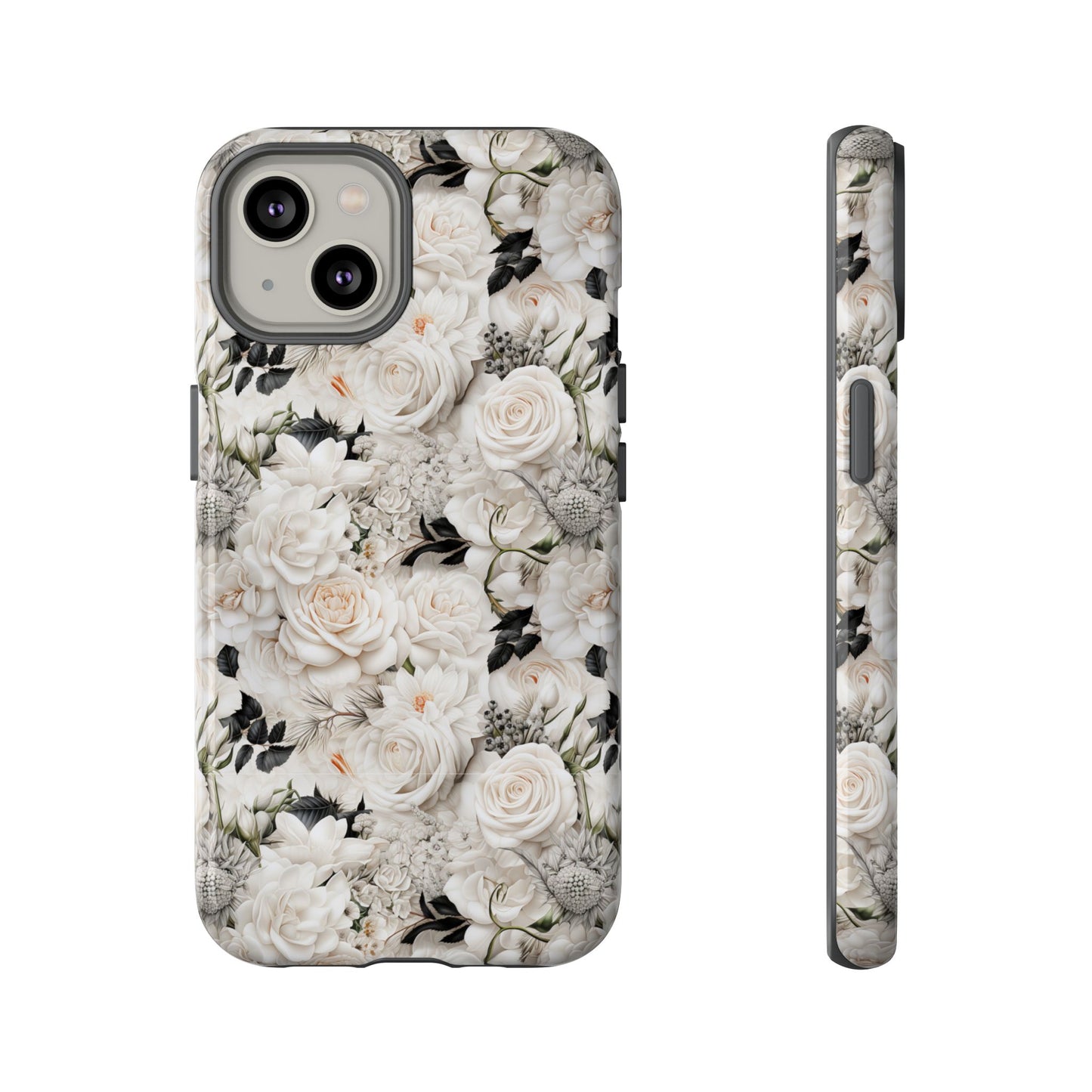 White Roses Phone Case