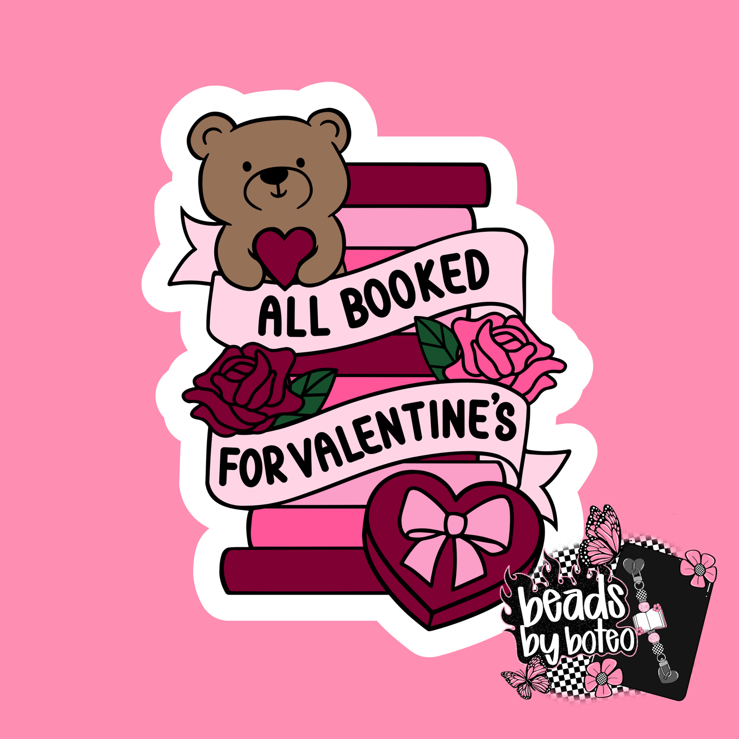 Stickers - All Booked VDay