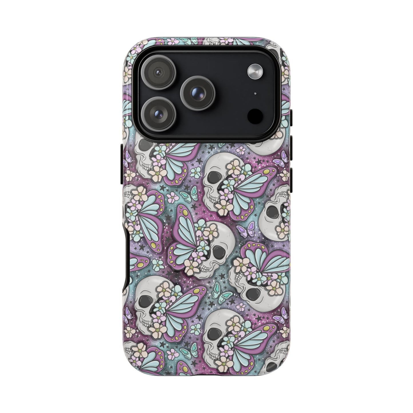 Butterfly Skull Phone Case