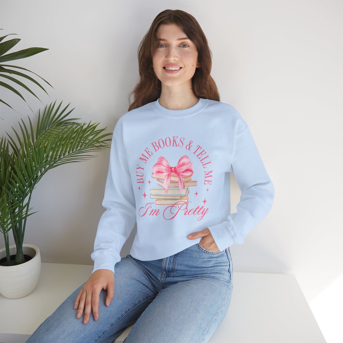 Buy Me Books Crewneck Sweatshirt