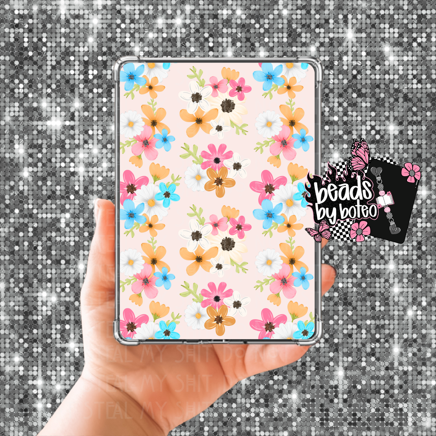 Kindle Insert - Flowers