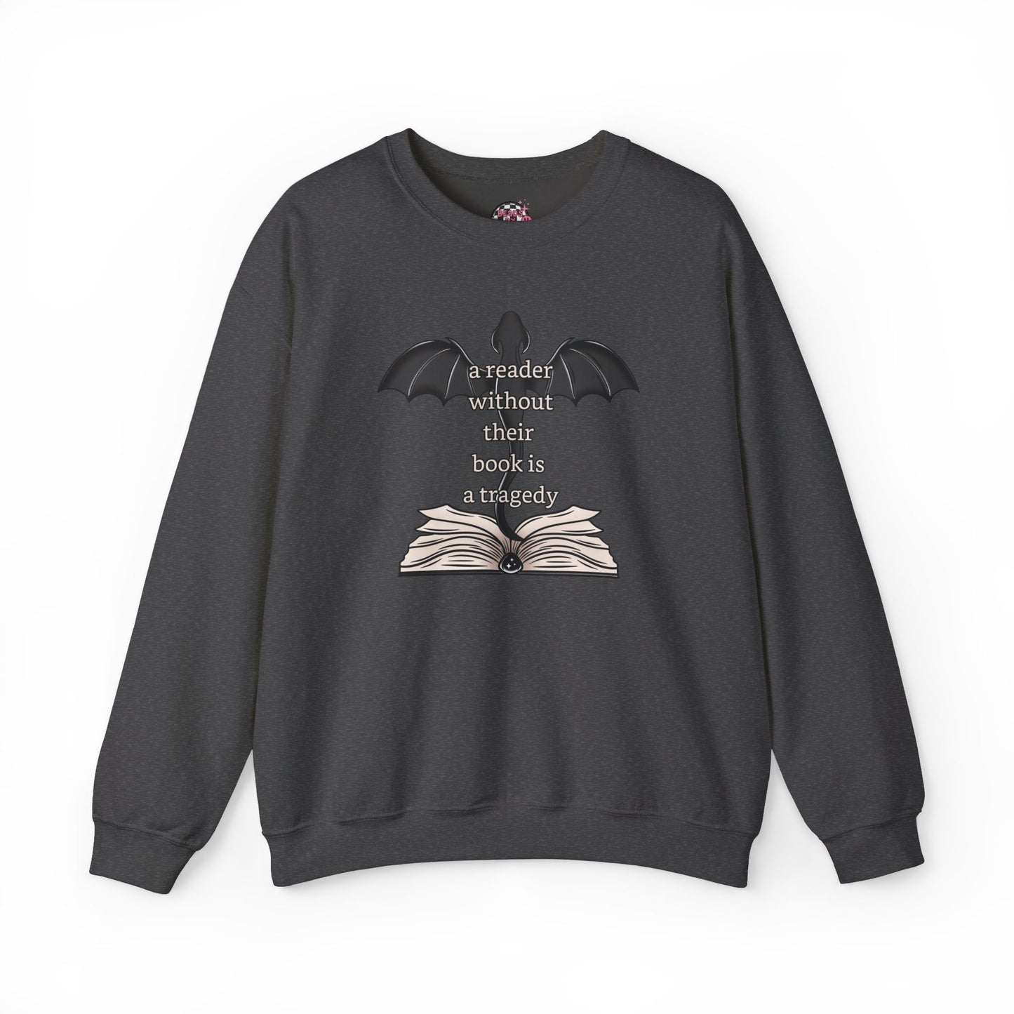 A Reader Without Their Book Crewneck Sweatshirt