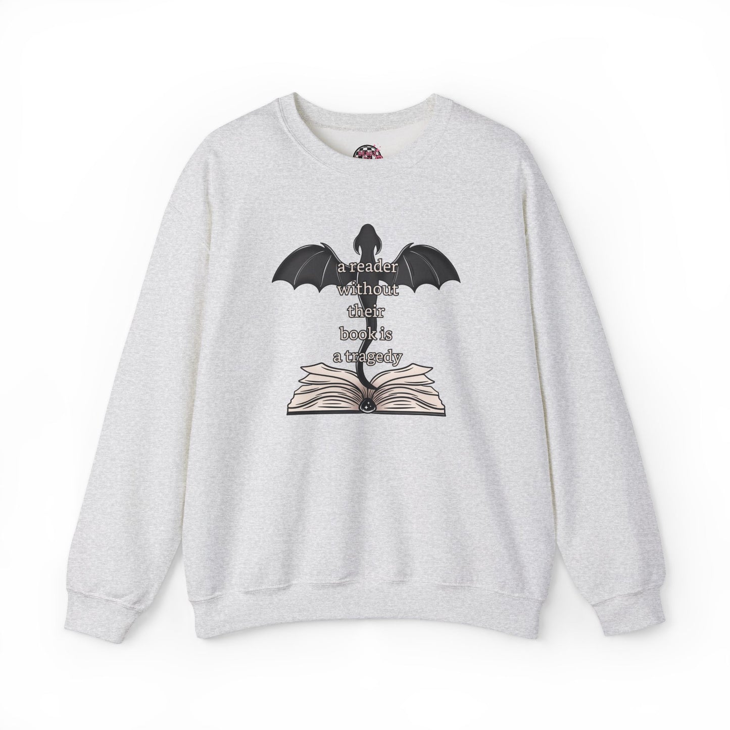 A Reader Without Their Book Crewneck Sweatshirt