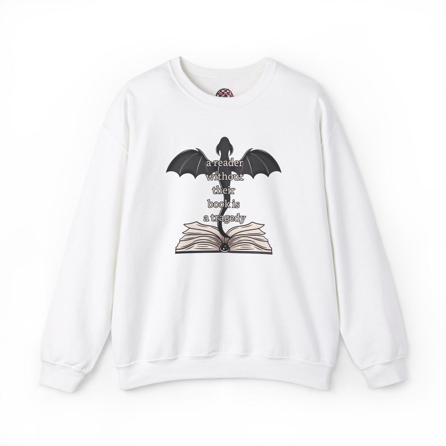 A Reader Without Their Book Crewneck Sweatshirt