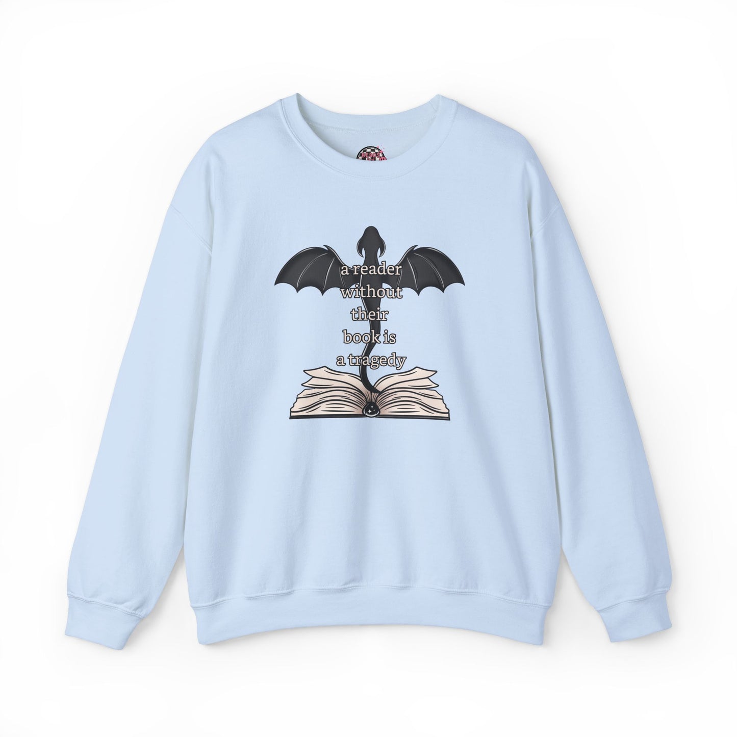 A Reader Without Their Book Crewneck Sweatshirt