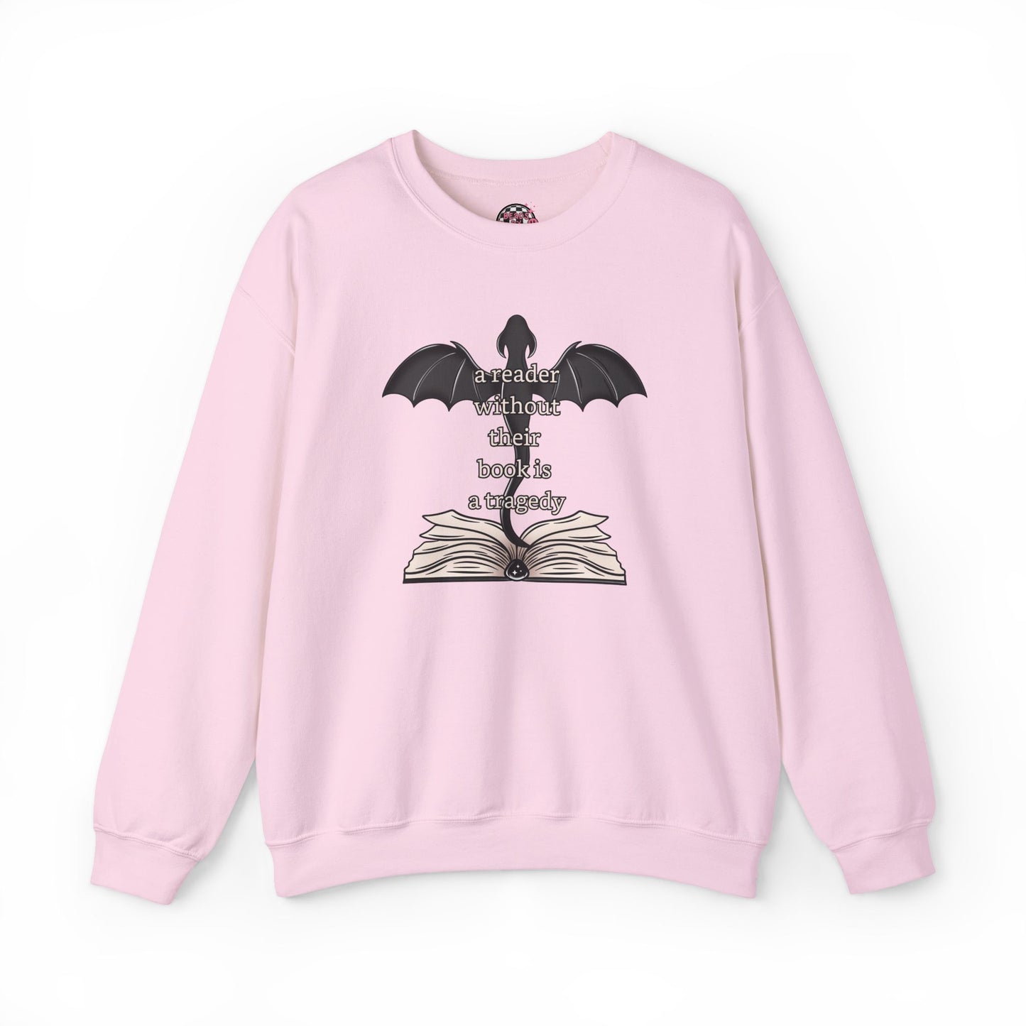 A Reader Without Their Book Crewneck Sweatshirt