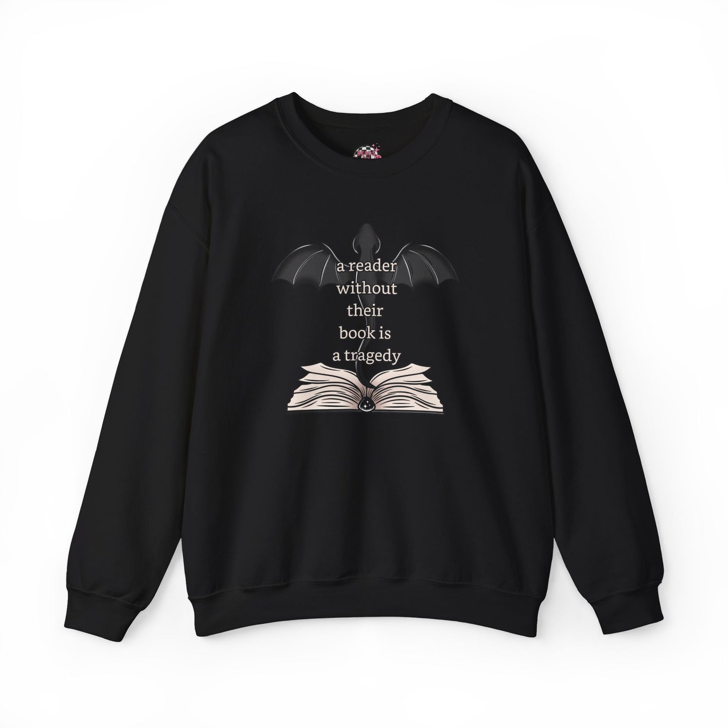 A Reader Without Their Book Crewneck Sweatshirt