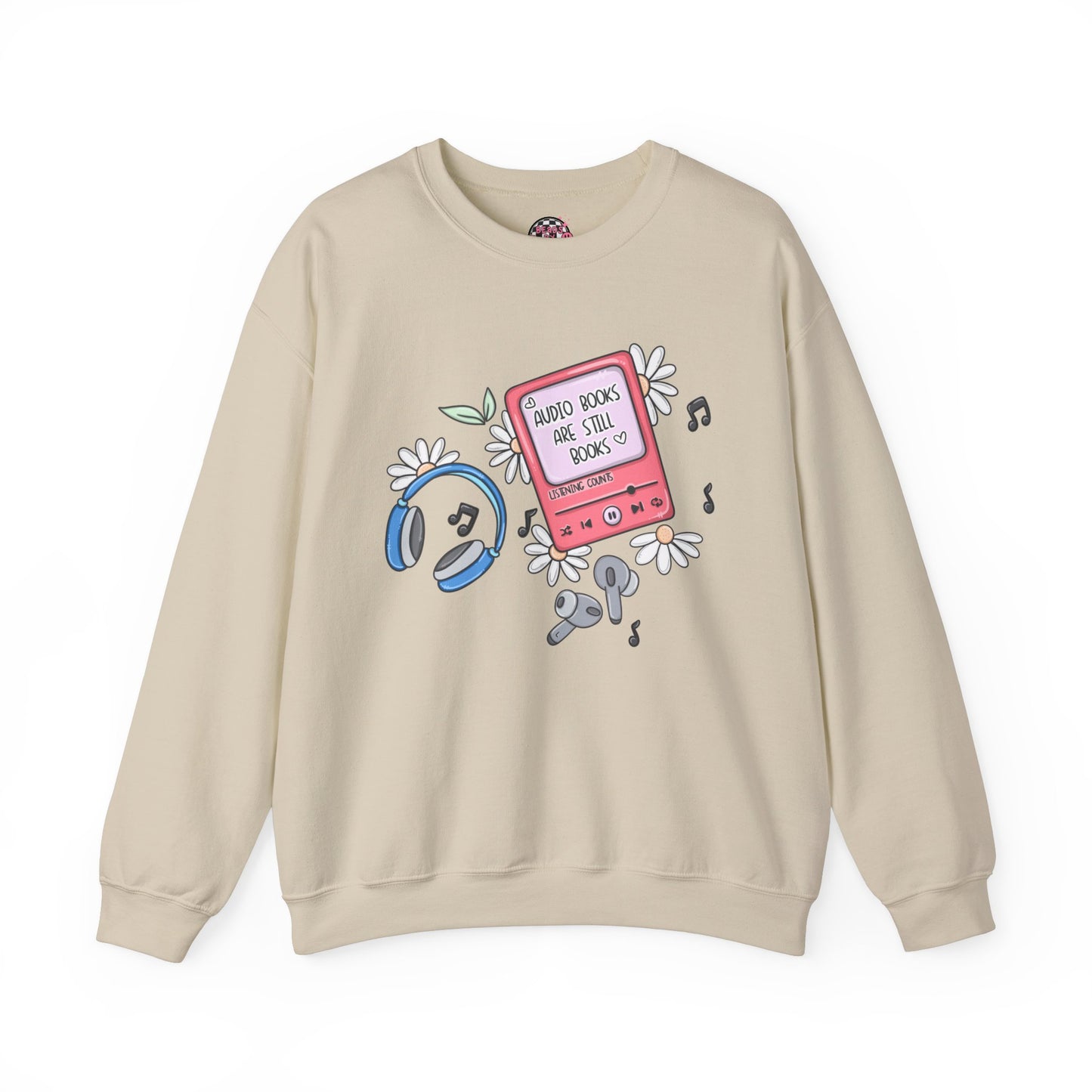 Audiobooks Crewneck Sweatshirt