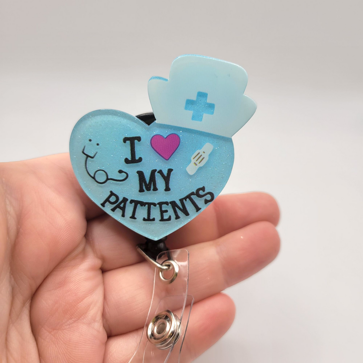 Badge Reels - I Love My Patients