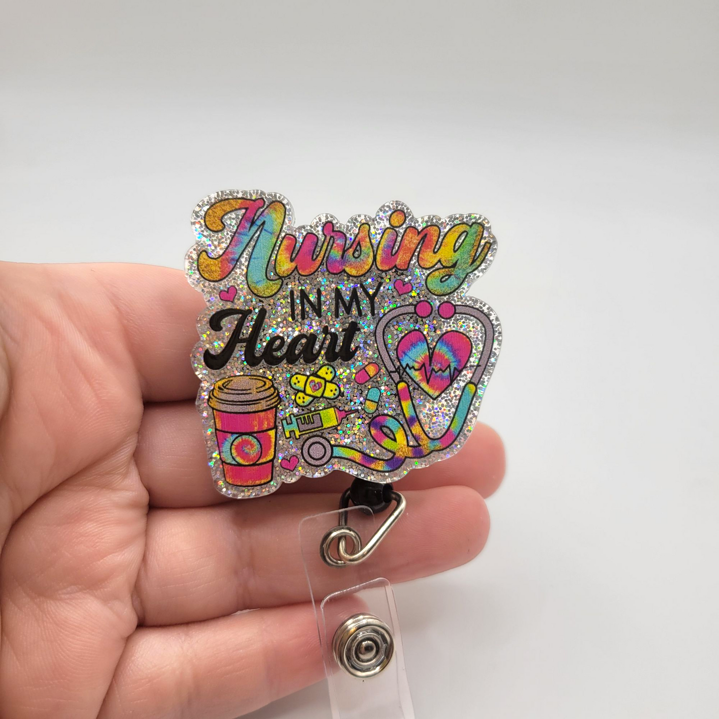 Badge Reels - Nursing Has My Heart