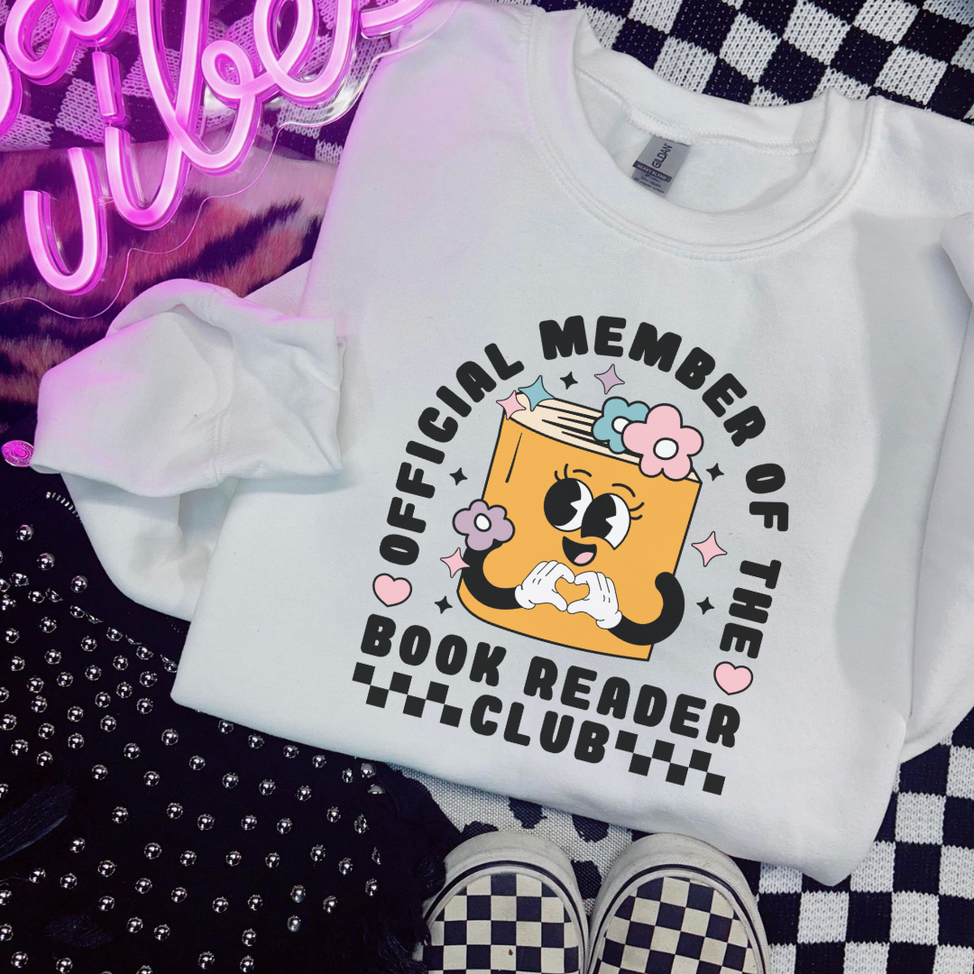 Book Readers Club Crewneck Sweatshirt