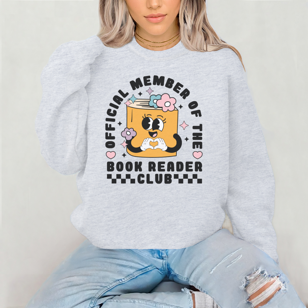 Book Readers Club Crewneck Sweatshirt