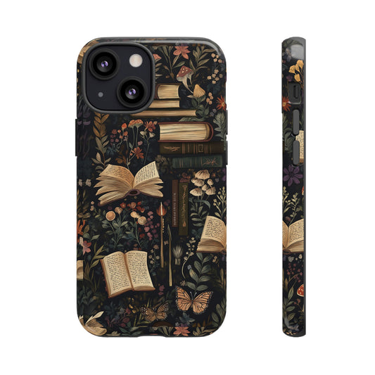 Cottagecore Books Phone Case
