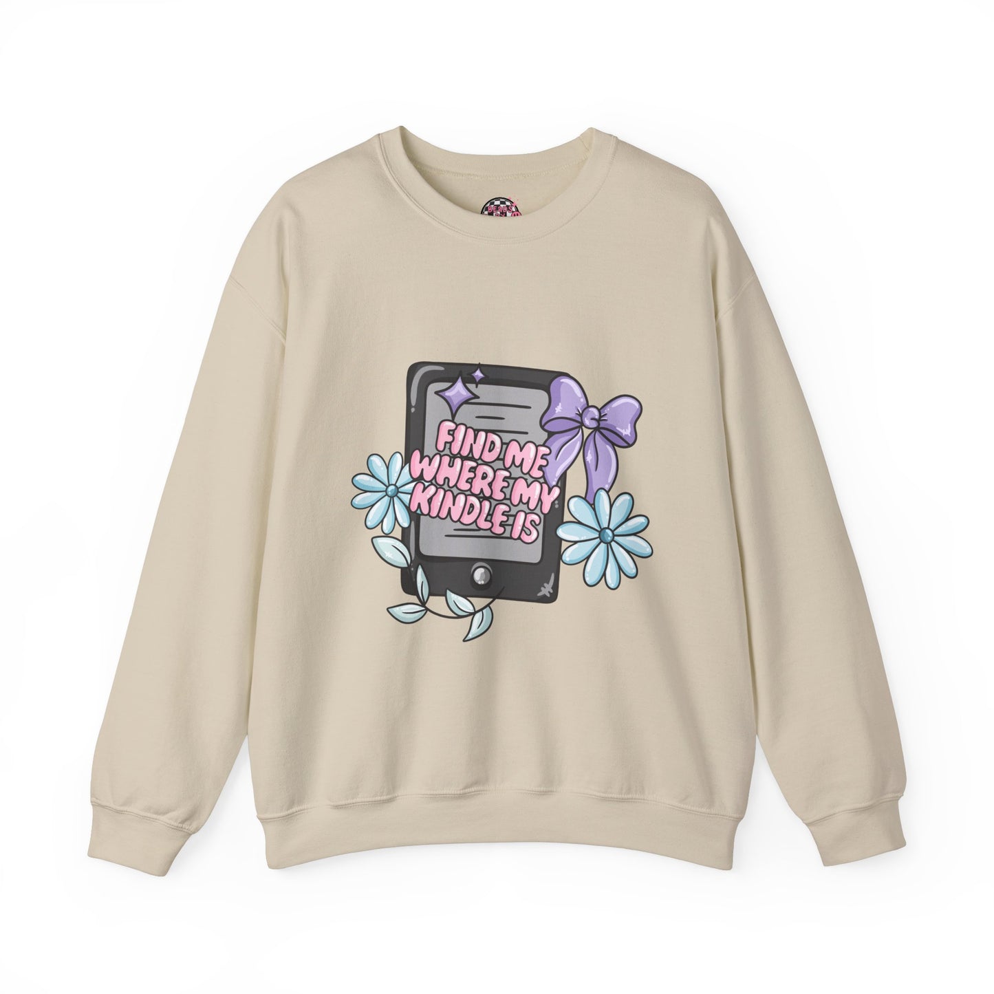 Find Me Where My Kindle Is Crewneck Sweatshirt