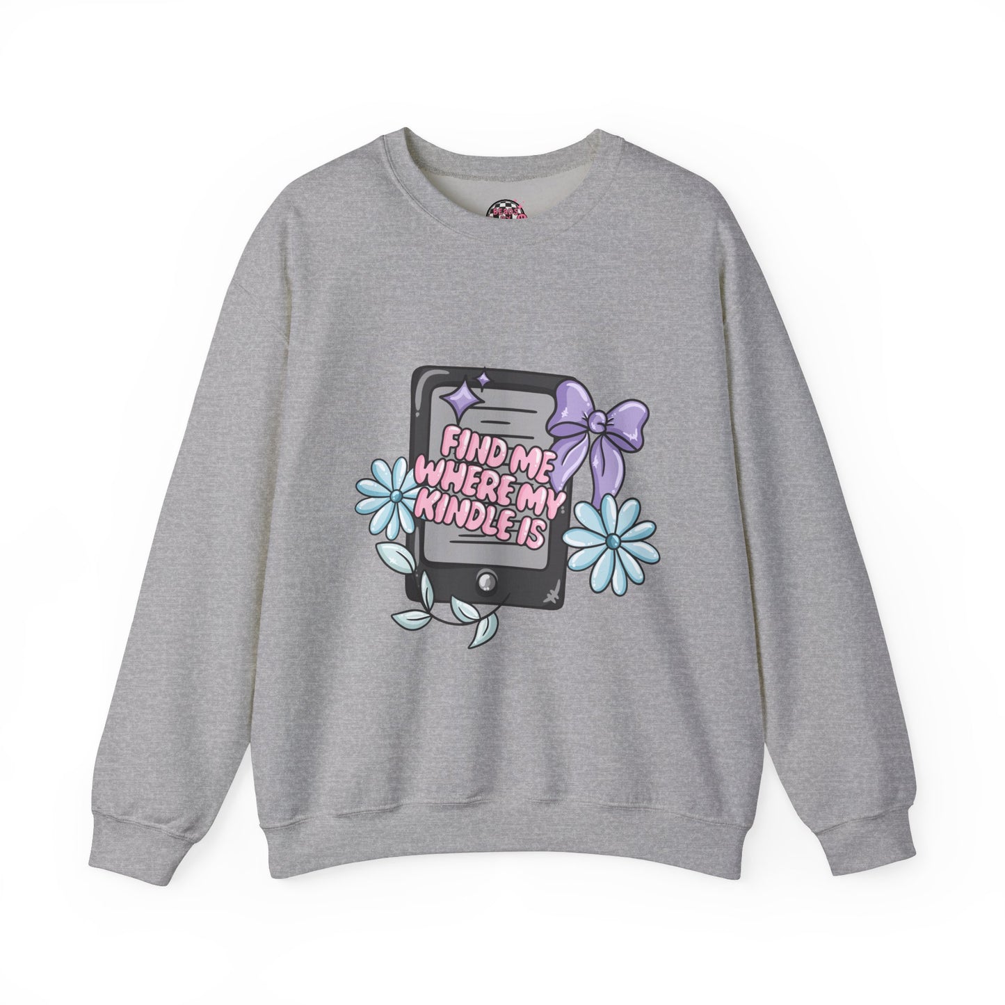 Find Me Where My Kindle Is Crewneck Sweatshirt