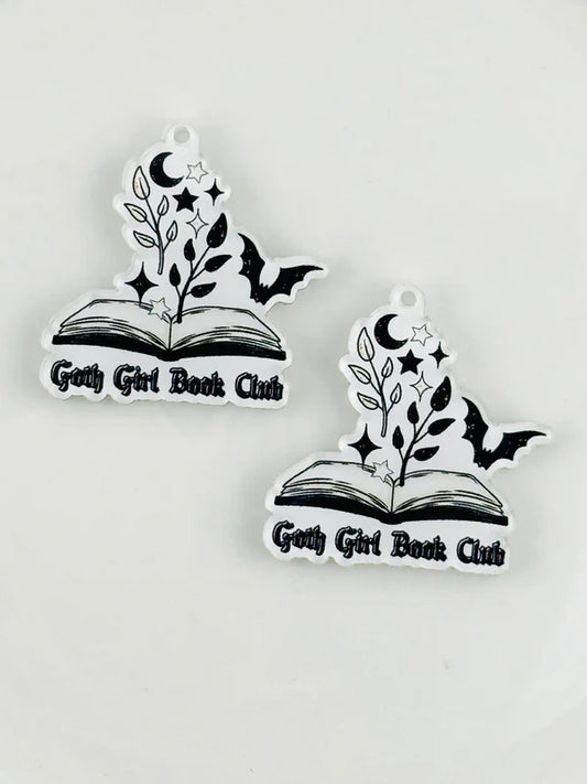 Kindle Dust Plugs - Goth Girl Book Club v2