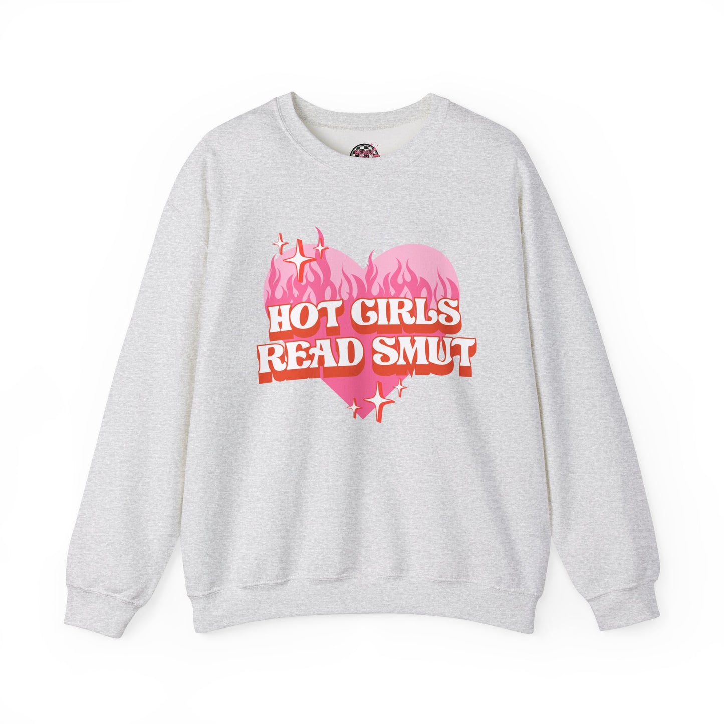 Hot Girls Read Crewneck Sweatshirt