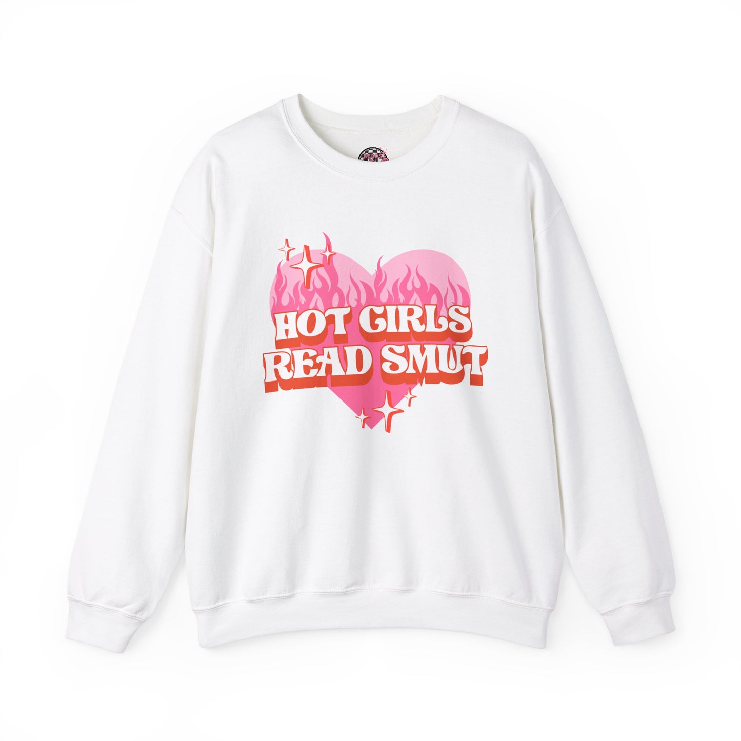 Hot Girls Read Crewneck Sweatshirt