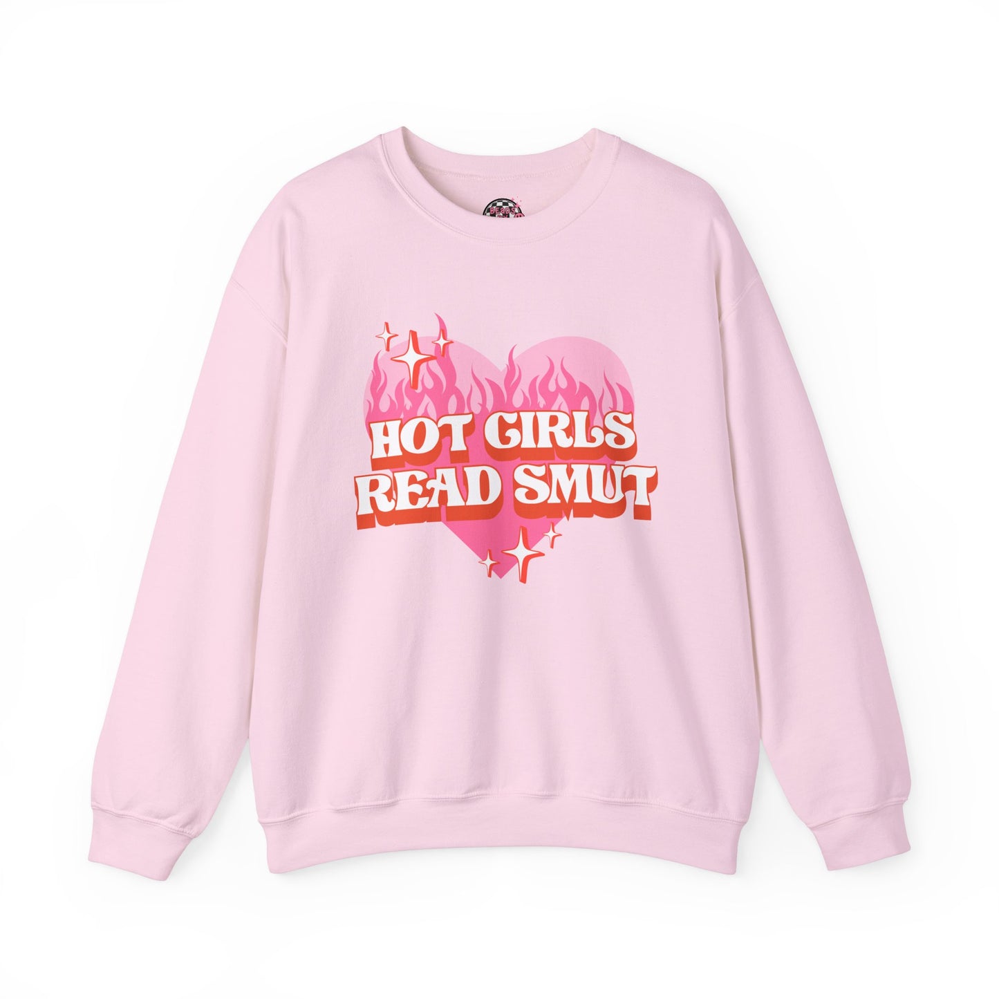 Hot Girls Read Crewneck Sweatshirt