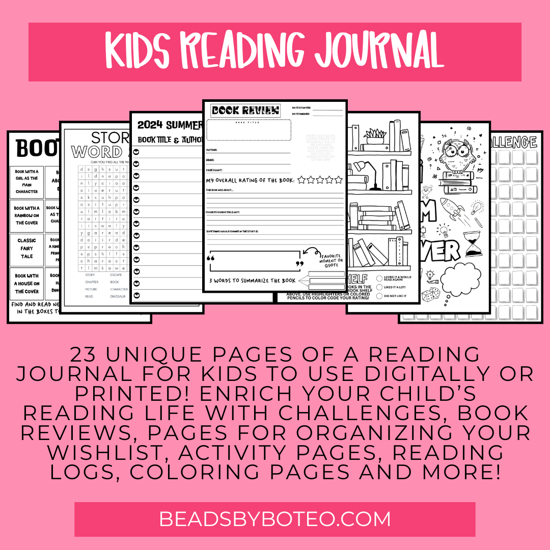 Digital - Kids Reading Journal