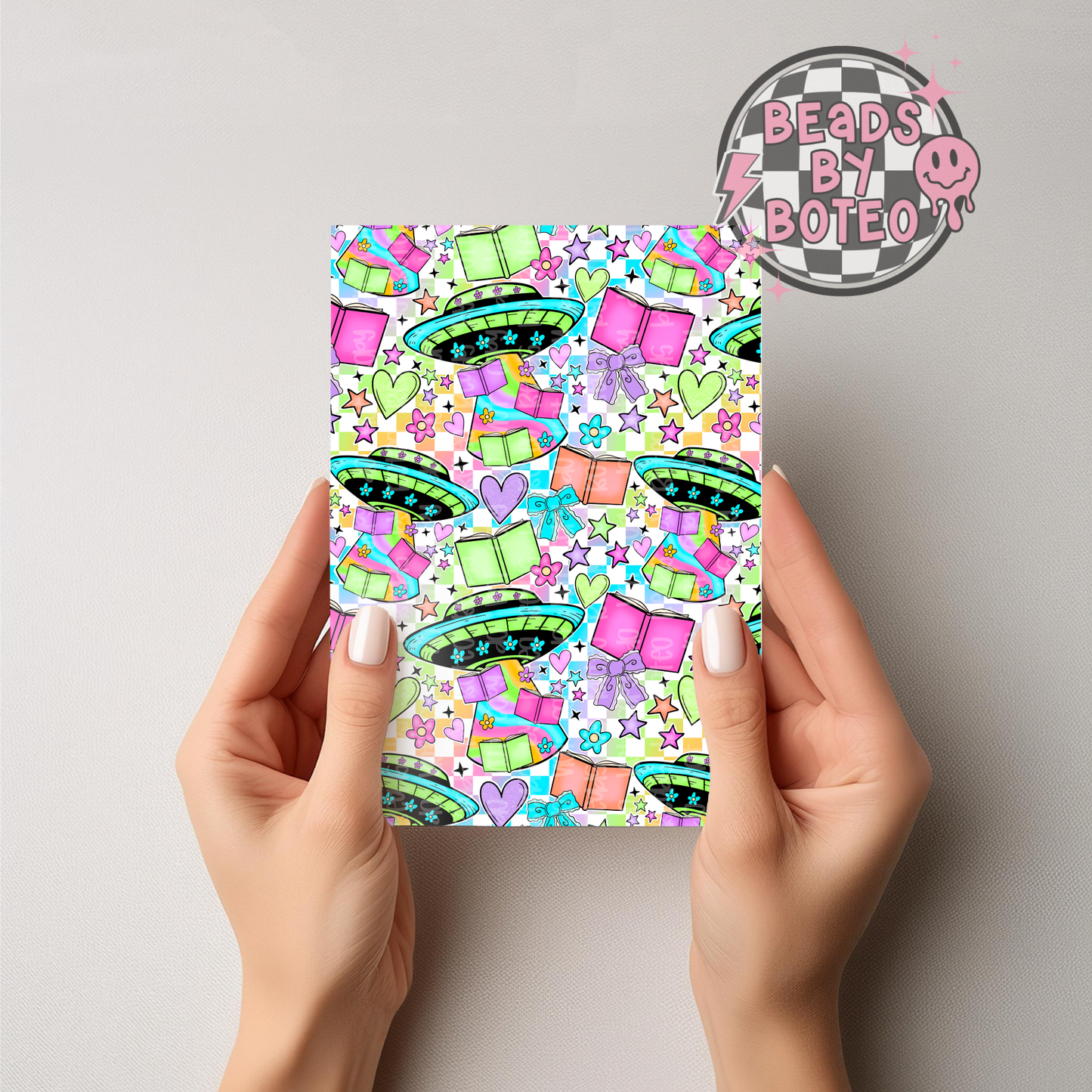 Kindle Insert - Aliens + Books